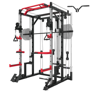 Heavy Duty Multi - Gym Power Cage Cable Cross with Smith - Afrofit GymStore