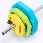 LIVEPRO 40KG STUDIO WEIGHT BARBELL SET WEIGHTBAR