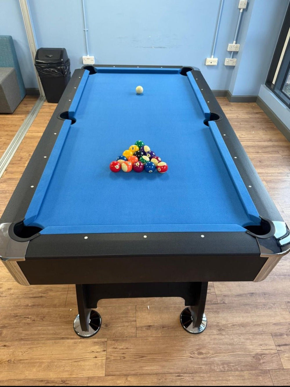 Imported Luxury 7ft Pool Table With Blue LED Light - Afrofit GymStore