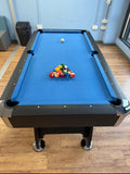 Imported Luxury 7ft Pool Table With Blue LED Light - Afrofit GymStore
