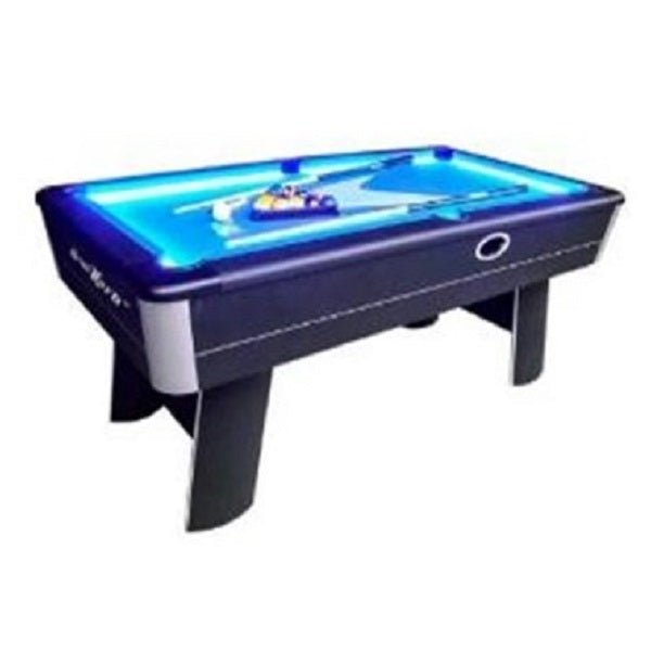 Imported Luxury 7ft Pool Table With Blue LED Light - Afrofit GymStore