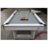 Imported Proffessional Luxury Pool Table 7ft, With Grey Velvet Play Surface, 25mm Metal Support, With Full Accessories - Afrofit GymStore