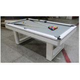 Imported Proffessional Luxury Pool Table 7ft, With Grey Velvet Play Surface, 25mm Metal Support, With Full Accessories - Afrofit GymStore