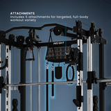 Insight Fitness Multi Function Gym with Smith Double Stack Machine - C5 - Afrofit GymStore