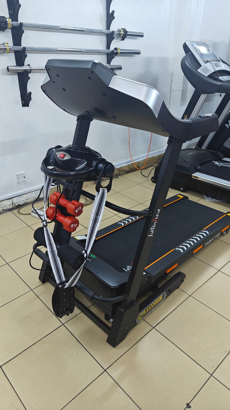 Intuition T500 Domestic 14km/h 3.5HP Treadmill with Massager - Afrofit GymStore