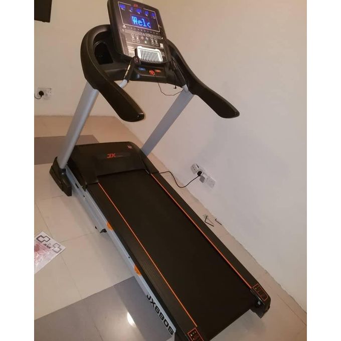 Jx 690S Heavy Duty Semi Commercial Treadmill 18km/h 15% Incline 4HP, 150kg Max User - Afrofit GymStore