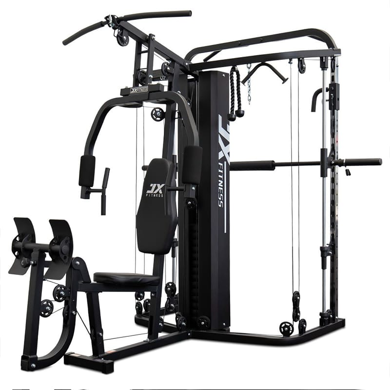 JX - 925 Multi Functional Home Gym with Smith bar & Cable crossover & Leg Press - Afrofit GymStore