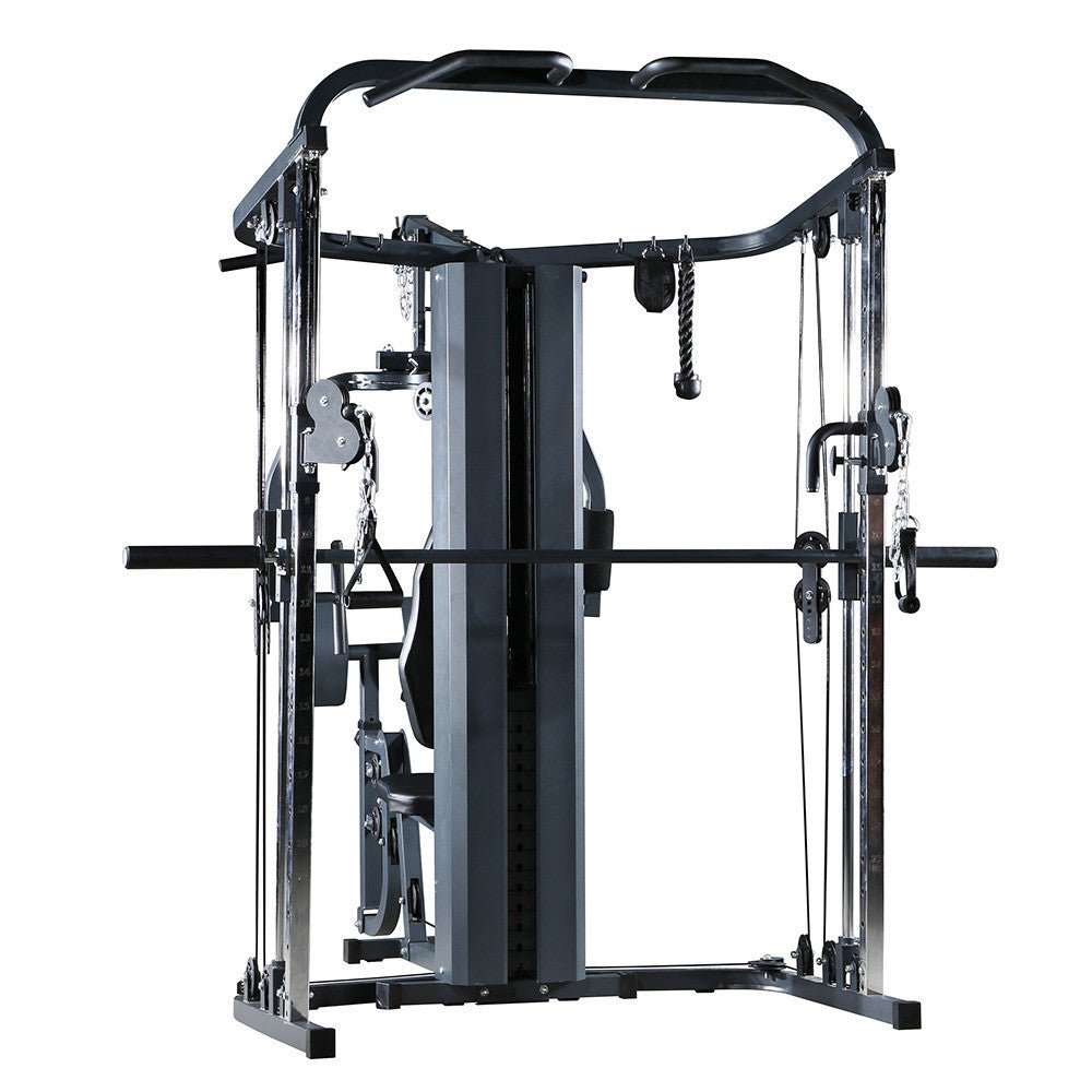JX - 925 Multi Functional Home Gym with Smith bar & Cable crossover & Leg Press - Afrofit GymStore
