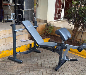 JX Commercial Adjustable Weight Lifting Bench Incline Flat Decline - Afrofit GymStore