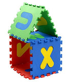 Kids New Mini Puzzle Foam Mat Interlocking Learning Alphabet Mat for Kids | 26 Pcs 30x60cm Multi Color - Afrofit GymStore