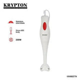 Krypton Hand Blender With Detachable Plastic Stick, White - 2 - year warranty - Afrofit GymStore