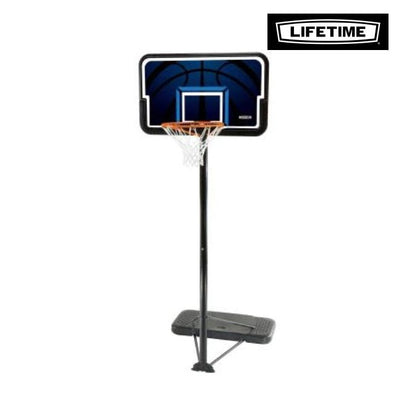 Lifetime Adjustable Height Basketball stand portable + Backboard + Rim + Net set 44" - Afrofit GymStore