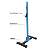 LIVEPRO INDEPENDENT SQUAT STAND RACK LP6001 - Afrofit GymStore