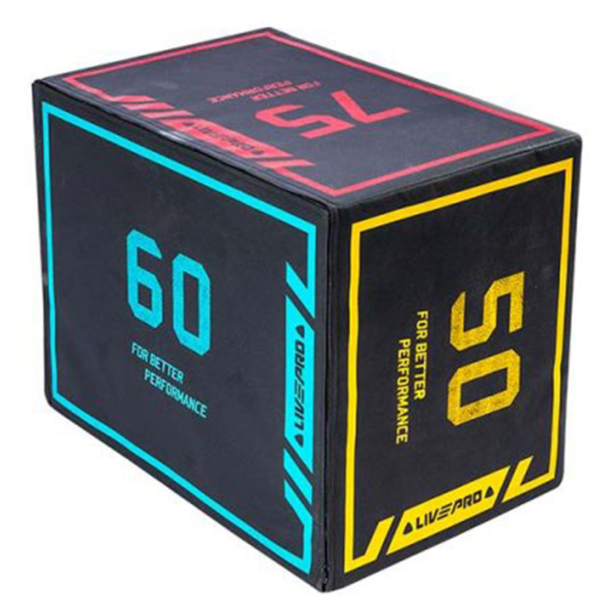 LIVEPRO TRAINING 3 - IN - 1 SOFT PLYO BOX LP8155 - Afrofit GymStore