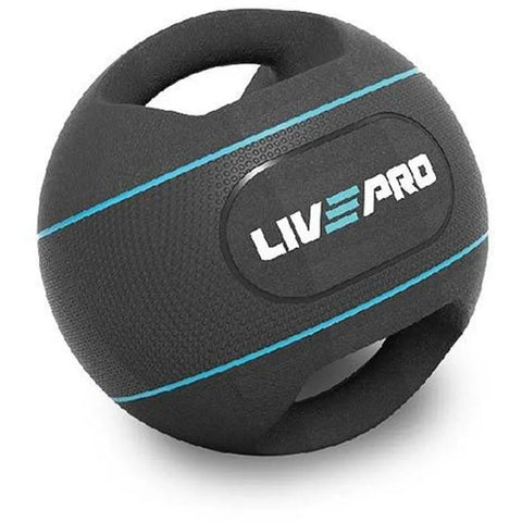 LIVEPRO TRAINING DOUBLE GRIP MEDICINE BALL LP8111 - Afrofit GymStore