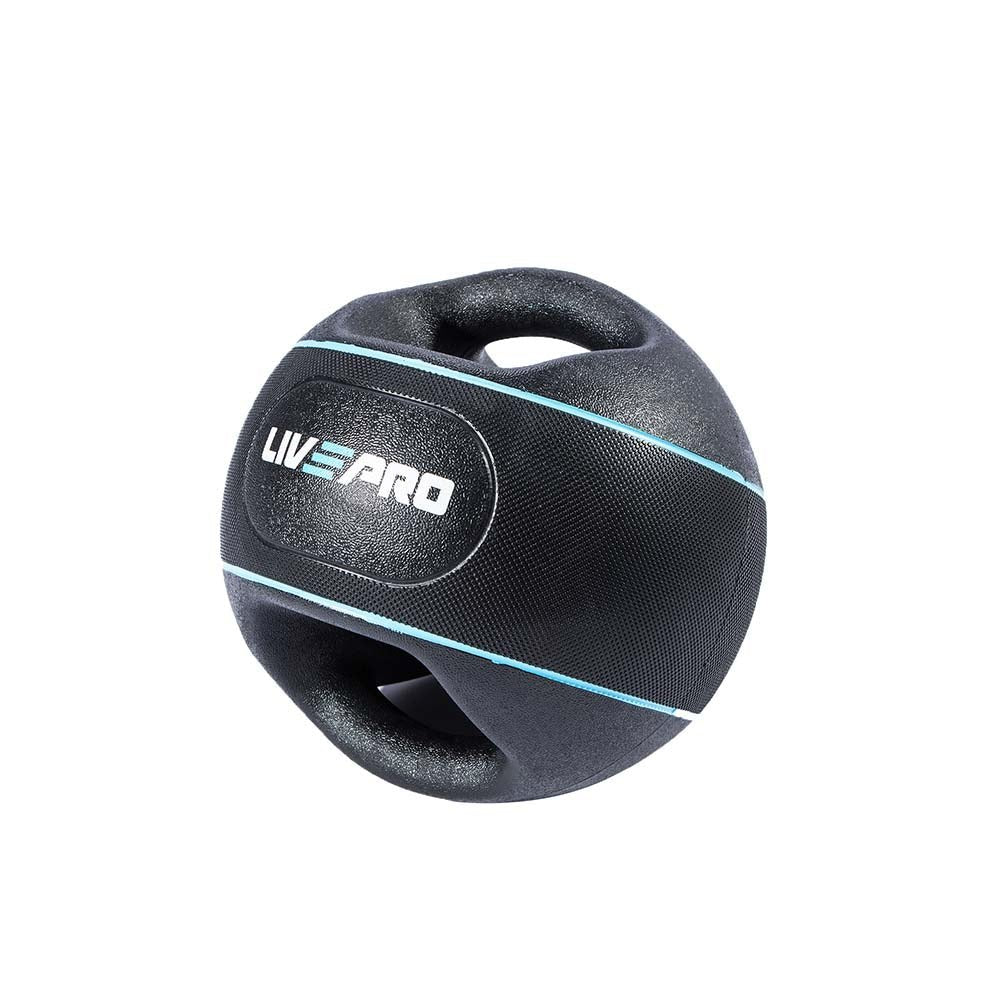 LIVEPRO TRAINING DOUBLE GRIP MEDICINE BALL LP8111 - Afrofit GymStore