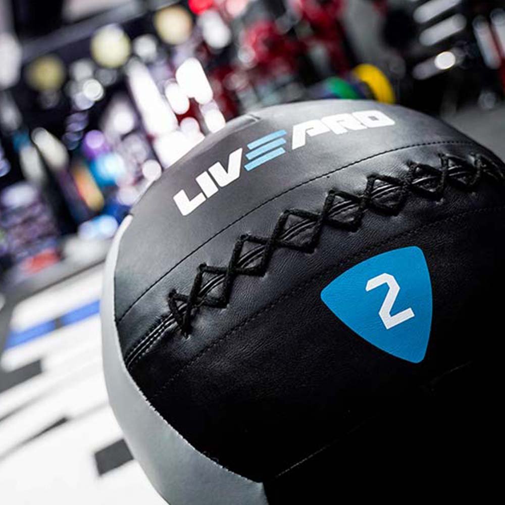 LIVEPRO TRAINING WEIGHTED WALL BALL LP8100 - Afrofit GymStore