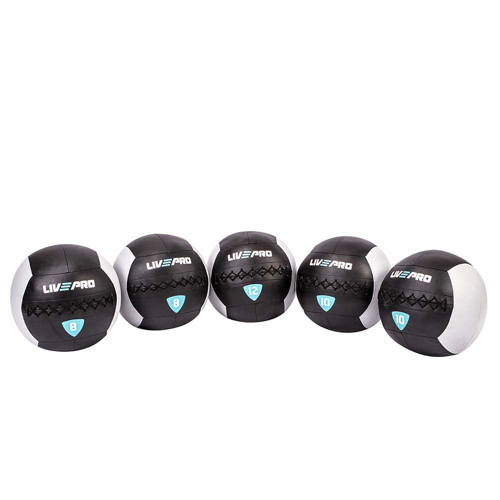 LIVEPRO TRAINING WEIGHTED WALL BALL LP8100 - Afrofit GymStore