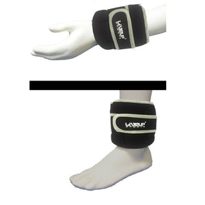 LIVEUP ADJUSTABLE SOFT ANKLE WEIGHT Upto 2.5KG PAIR - Afrofit GymStore