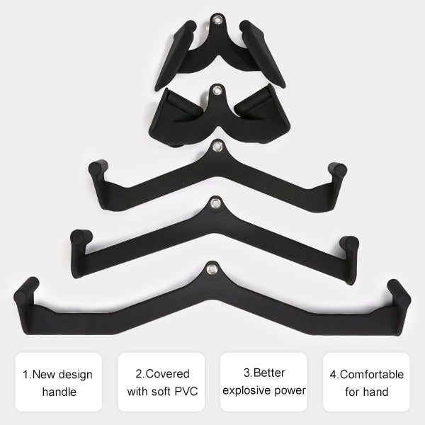 Mag Grip Handle Set 5pcs - Afrofit GymStore