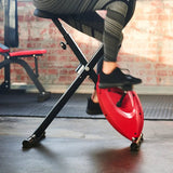 Magnetic Foldable Bike, Cycling Indoor Machine, Exercise Fitness Workout, with Computer - Afrofit GymStore