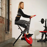 Magnetic Foldable Bike, Cycling Indoor Machine, Exercise Fitness Workout, with Computer - Afrofit GymStore