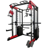 Multi - Functional Doube Weight Stack Smith Super Rack Machine - Afrofit GymStore