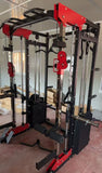 Multi-Functional Doube Weight Stack Smith Super Rack Machine - Afrofit GymStore