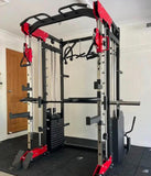 Multi - Functional Doube Weight Stack Smith Super Rack Machine - Afrofit GymStore