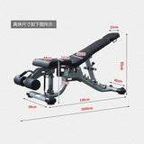 Multifunctional Dumbbell Lifting Bench - Adjustable Angle Fitness Chair - Afrofit GymStore