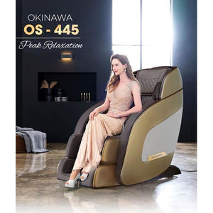 OKINAWA LUXURY ZERO GRAVITY MASSAGE CHAIR WITH BLUETOOTH MUSIC FUNCTION - Afrofit GymStore