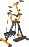 Pedal Elliptical Bike Exerciser, Hand Arm Knee and Leg Exercise Machine, Height-Adjustable - Afrofit GymStore