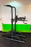 Power Tower Pull Up Dip Station with Rack & Detachable Weight Bench - Afrofit GymStore