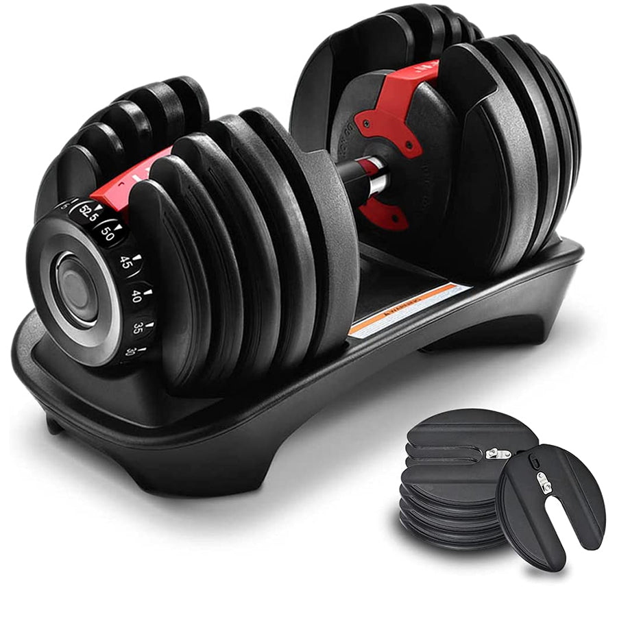 Premium 24kg Adjustable Dumbbell. Price is per 1 dumbbell set not sold in pairs - Afrofit GymStore