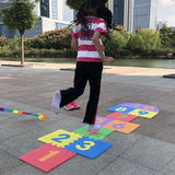 Puzzle Foam Mats Interlocking Tiles Non-Toxic EVA Puzzle Foam Playmat, Slip Resistant Mat Suitable in Indoor & Outdoor Sensory, Memory Play mat for Kids - Afrofit GymStore