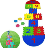 Puzzle Foam Mats Interlocking Tiles Non-Toxic EVA Puzzle Foam Playmat, Slip Resistant Mat Suitable in Indoor & Outdoor Sensory, Memory Play mat for Kids - Afrofit GymStore