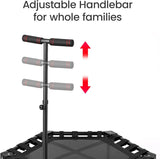 Rebounder Trampoline for Indoor & Outdoor Fitness, Foldable & Compact, Quiet Elastic - Afrofit GymStore