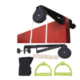 Exercise Hoist Pulley System Home Gym |Single or Double Pulley Options