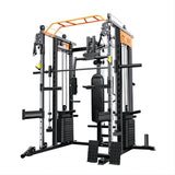 Multi Functional Trainer with Smith Machine | Dual Weight Stack | Dual Side Commercial Cable Crossover | All in One Gym Equipment