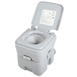 20L Portable Camping Mobile Toilet with Carry Handle Sealing