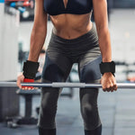 Weight Lifting Hooks Heavy Duty Lifting Wrist Straps KFit