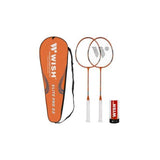 Badminton Set, 2 Racket + 3 Shuttle Cock + Full Cover