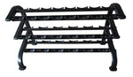 3 Tier Commercial 12 Pair Dumbbell Rack IFx