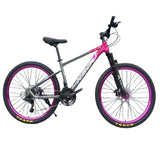 XSDU XT-500 26" Hardtail Carbon Steel Frame Bike, 21 Speed - All Terrain Mountain Bike