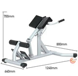 Commercial Gym Hyper Extension Roman Chair / Back Extension Machine