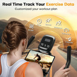 RIKSION Magnetic Resistance Stationary Bike for Home Whisper Quiet, Indoor Cycling Bike with Heavy Sturdy Frame, Adjustable Tension