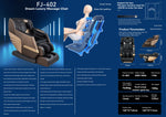 YSx FUJITSU LUXURY ZERO GRAVITY MASSAGE CHAIR FJ 402