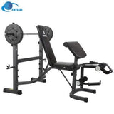 Crystal Adjustable Fitness Weight Bench - Weights Sold Seperately