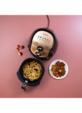 Krypton Air Fryer with Rapid Air Circulation, 3.5L Capacity, 1500W, Adjustable Temperature, Rose Gold/Black