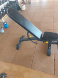 DV DECLINE TO INCLINE PIN ADJUSTABLE DUMBBELL WEIGHT BENCH